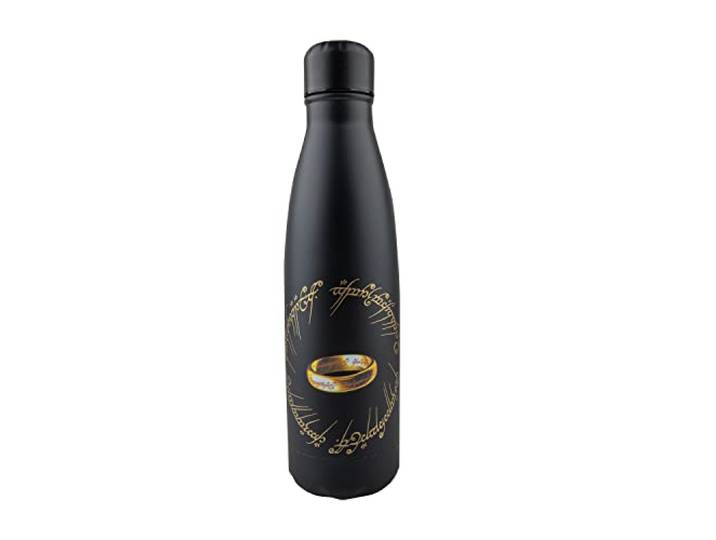 Cinereplicas Seigneur des Anneaux - Gourde Isotherme 500ml Acier Inoxidable - Licence Officielle (Anneau Unique)