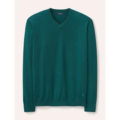 V-Pullover Merino Extrafein