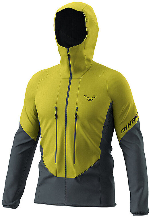 Dynafit Herren Touren Softshelljacke Blacklight Hoodie gold   XL M
