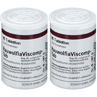 Rauwolfiaviscomp TAB Tabletten 2x 2x80 St