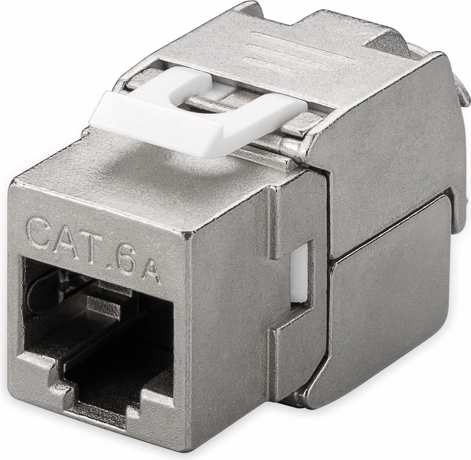 Goobay CAT 6A Keystone RJ45 module STP 16,3 mm