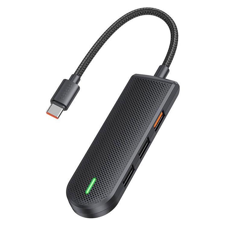 Mcdodo Hub USB-C HU-1430 5w1 (USB2.0*3,USB3.0*1,SD/TF) (USB-C, 5 Ports) (HU-1430)