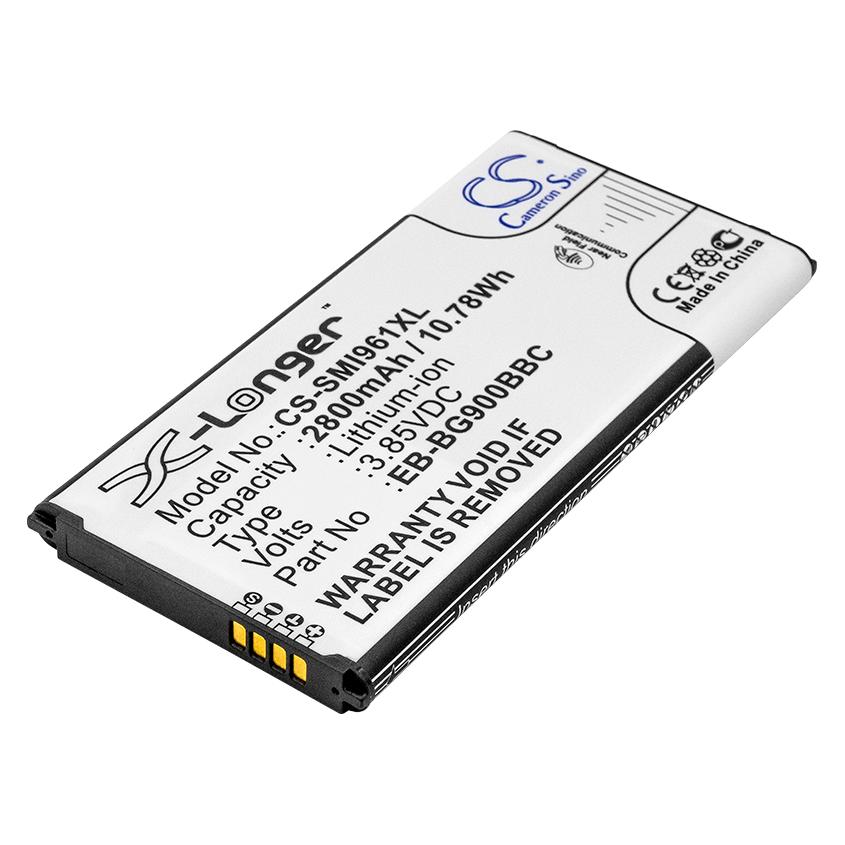 Battery for Samsung Galaxy S5 etc. 2800mAh, 3.85V (CS-SMI961XL)