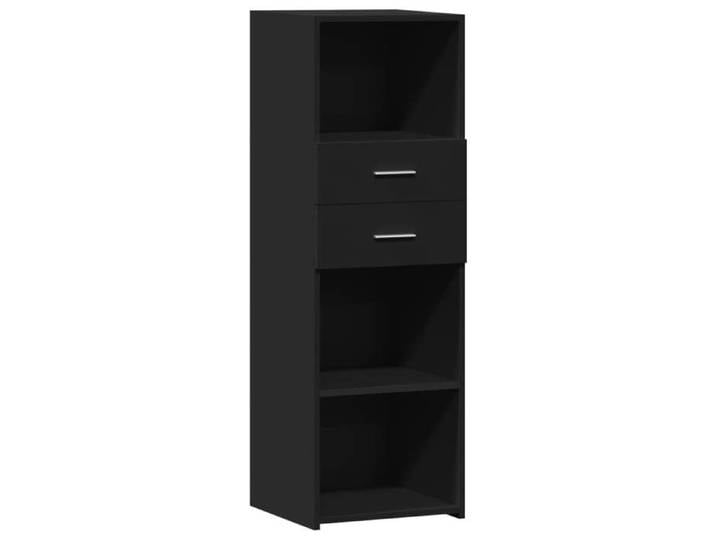 Buffet bas armoire commode Buffet haut meuble de rangement noir 40x42 5x124cm bois d'ingénierie 7779818 FrenchDays