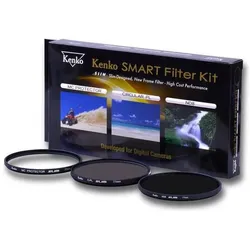 Kenko Filtras 3-kit CPL/ND8 77mm (77 mm, ND- / Graufilter), Objektivfilter