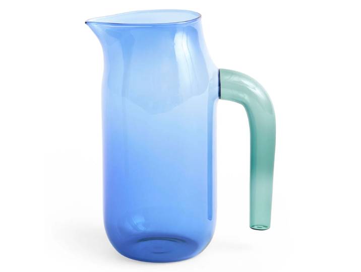 HAY - Glaskrug xlarge H 26,7 cm, blau