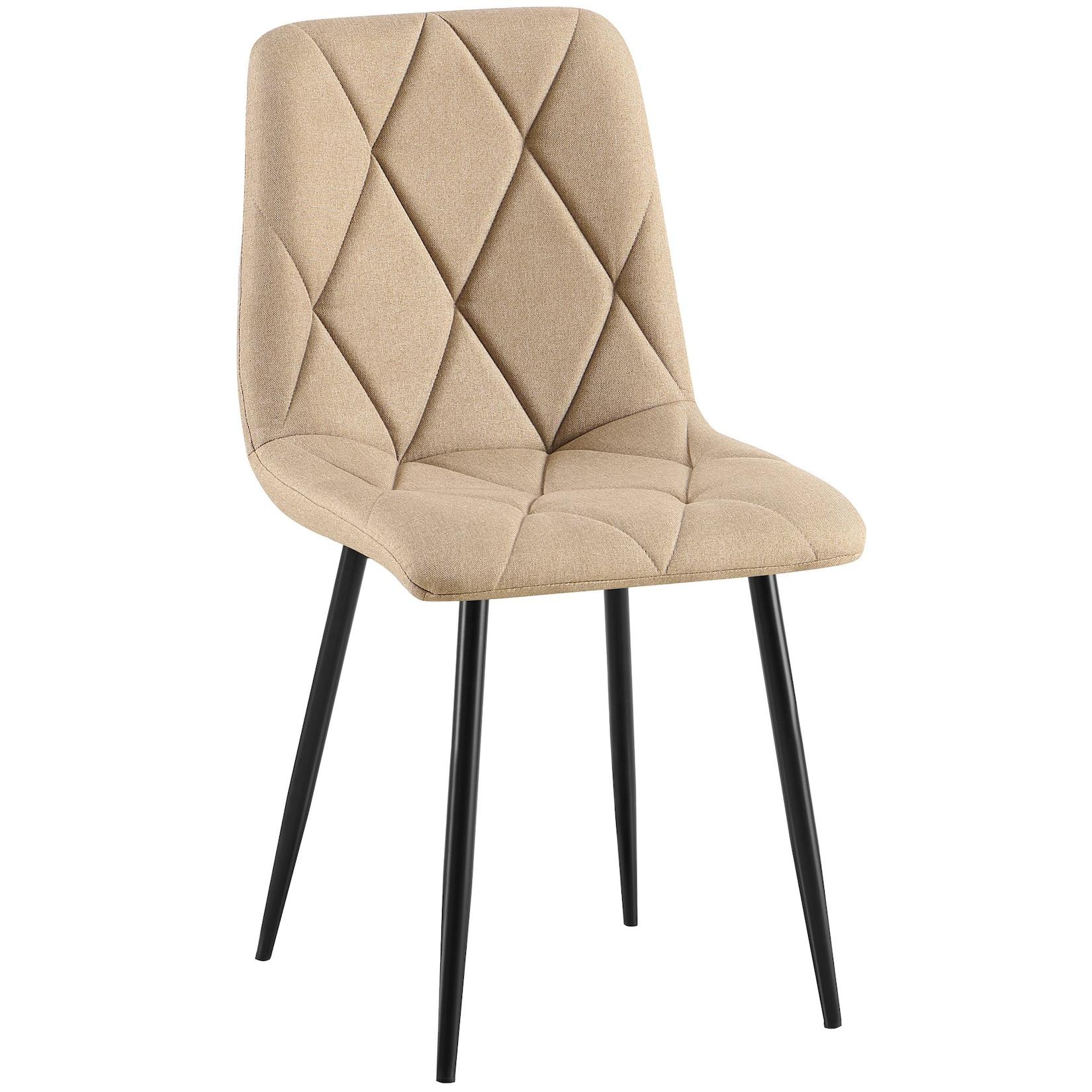 CLP Esszimmerstuhl Clairton Stoff Farbe: taupe, Material: Stoff