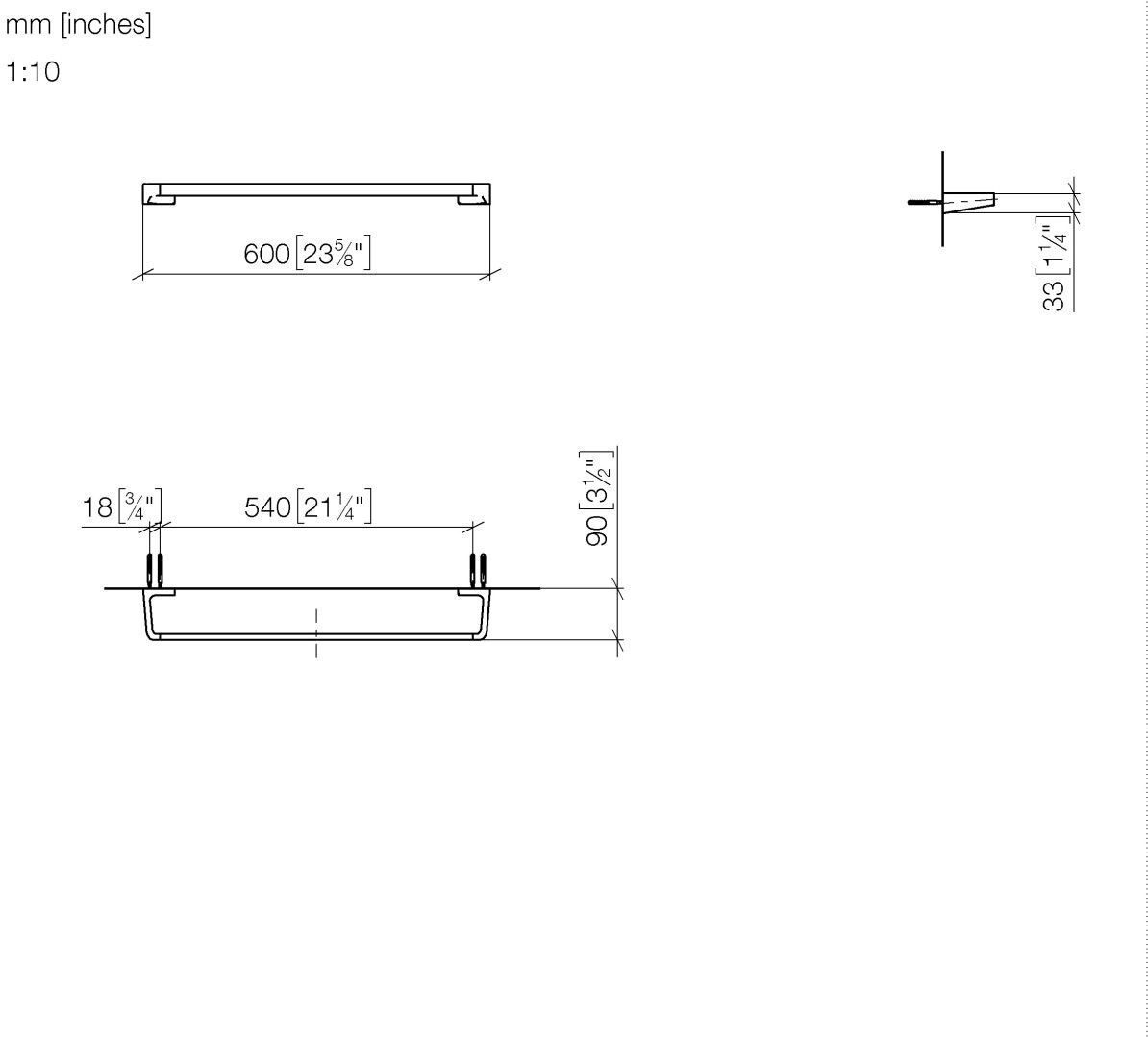 Dornbracht Badetuchhalter  83060976-99