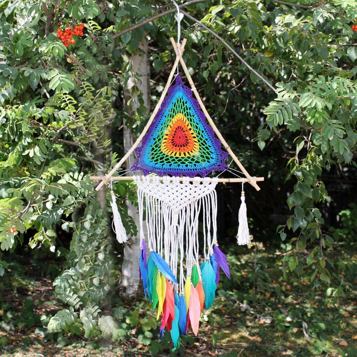 Ancient Wisdom Bali Dreamcatchers Grote Multipiramide voor volwassenen
