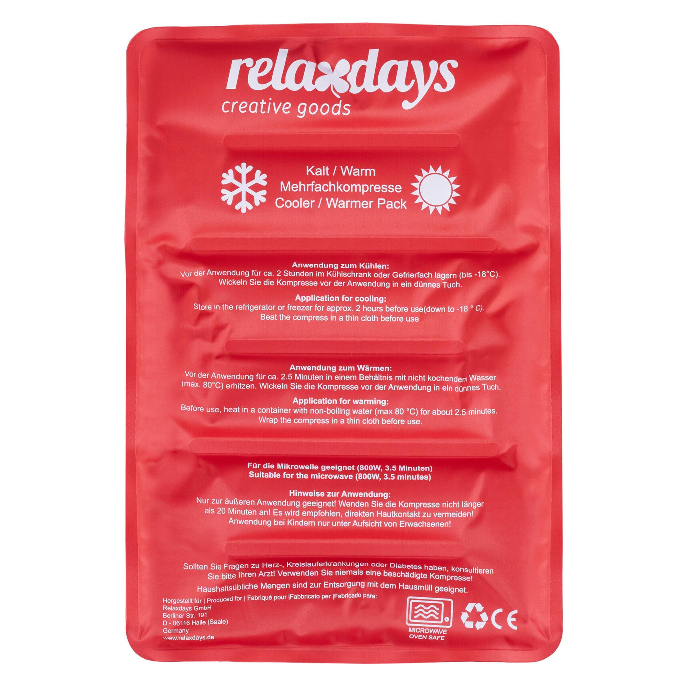Relaxdays Kühlpad (1x, 800 g) (4052025452391)