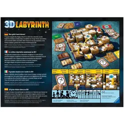 Ravensburger 3D Labyrinth (Deutsch, Englisch, Französisch, Italienisch, 2 - 4 Spieler)