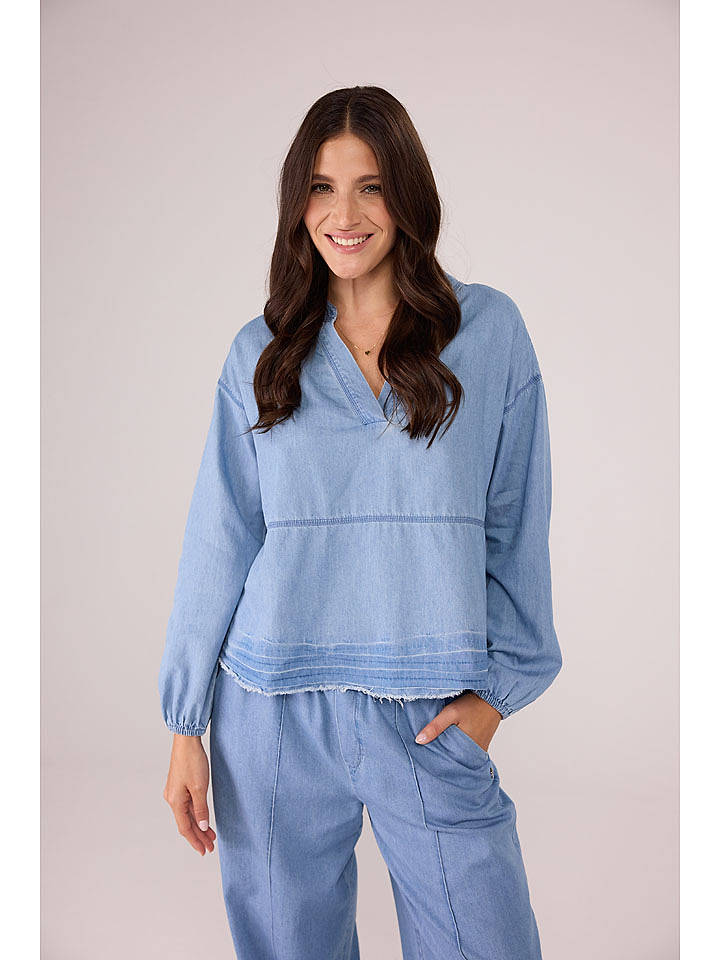 LIEBLINGSSTÜCK Bluse "Florena" in Hellblau - 34