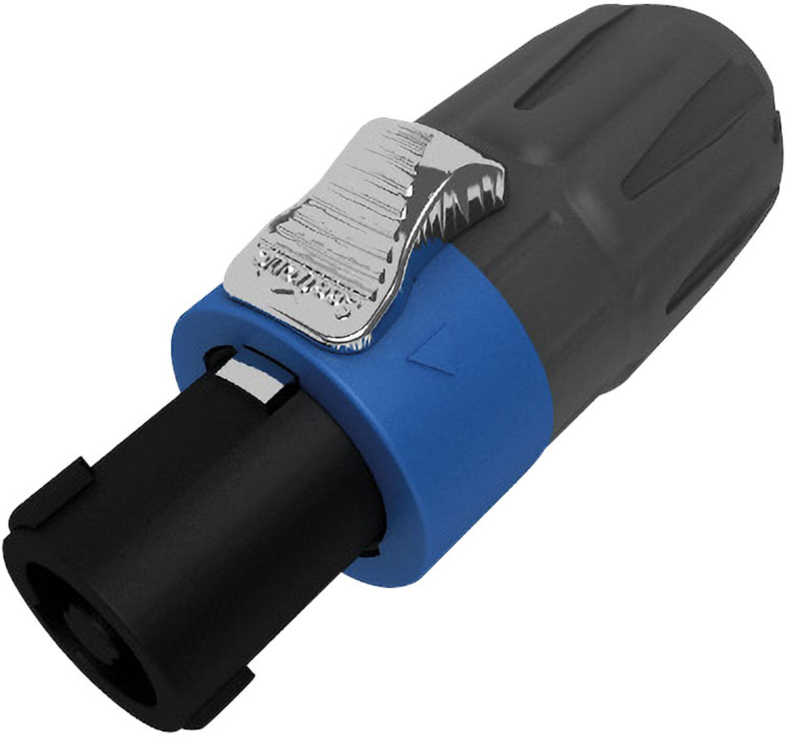 Seetronic Lautsprecher 4p-Stecker – Männlich Blau/schwarzes Gehäuse