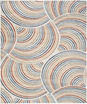 Nourison Astra Machine Washable All-over Design Area Rug