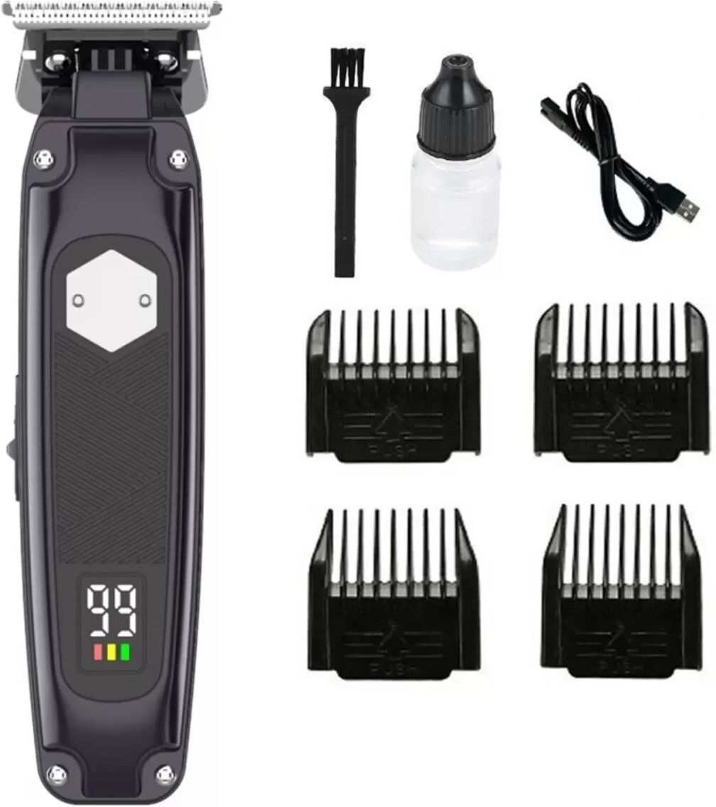 INF Professioneller kabelloser elektrischer Haarschneider & Tierhaarschneider mit verstellbarer Keramikklinge