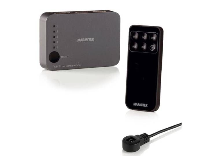 Marmitek Connect 310 UHD 2.0 - HDMI Switch 4K60 3 in 1 uit HDR