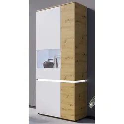 Wójcik Vitrine Luci Dekor Alpinweiß