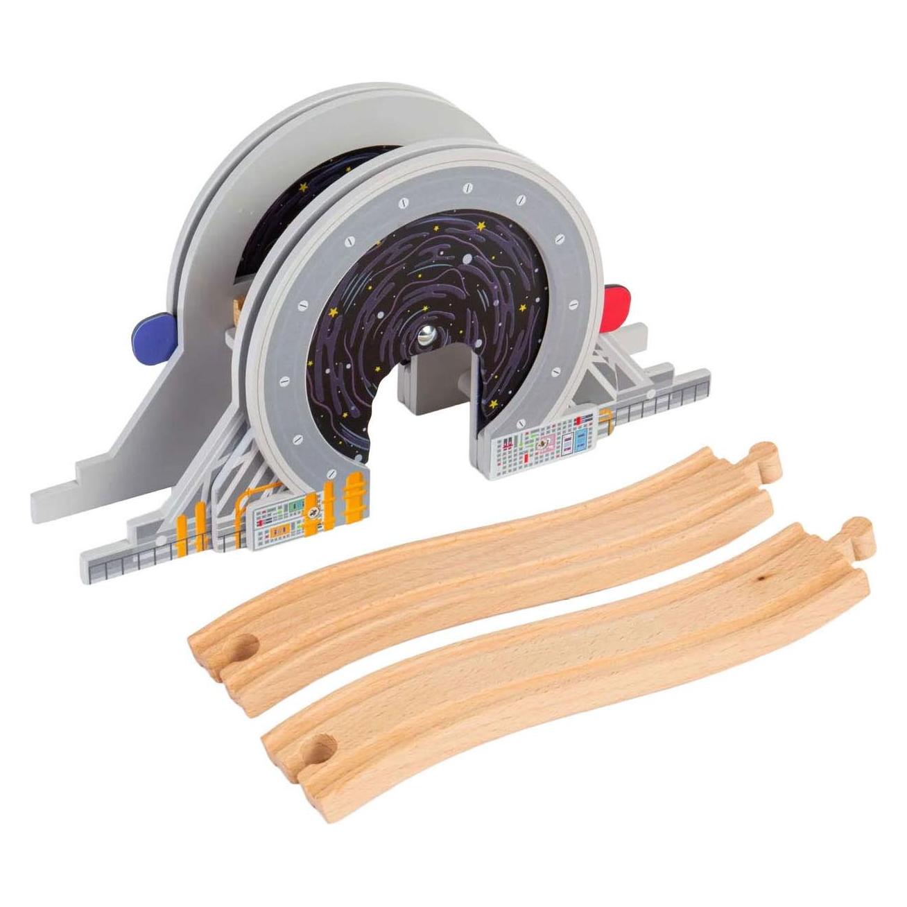 Bigjigs Holzschienen - Weltraumbrücke (69898589)