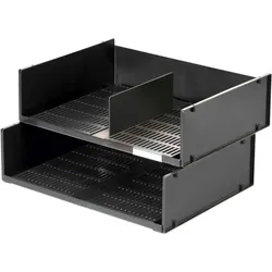Durable Briefablage Optimo A3 anthrazit Packung mit 4 Stück
