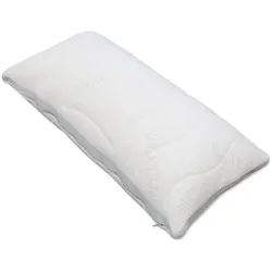Traumschlaf Visco Nackenstützkissen Jedermann-Kissen ca. 40x80 cm - weiß