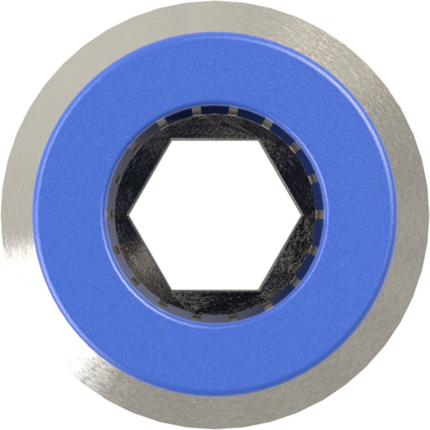 Riegler Gerade Steckverschraubung »Blaue Serie«, rund, M5 außen Ã˜ 6 mm (207.005-6)