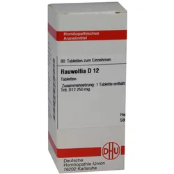 Rauwolfia D 12 Tabletten 80 St