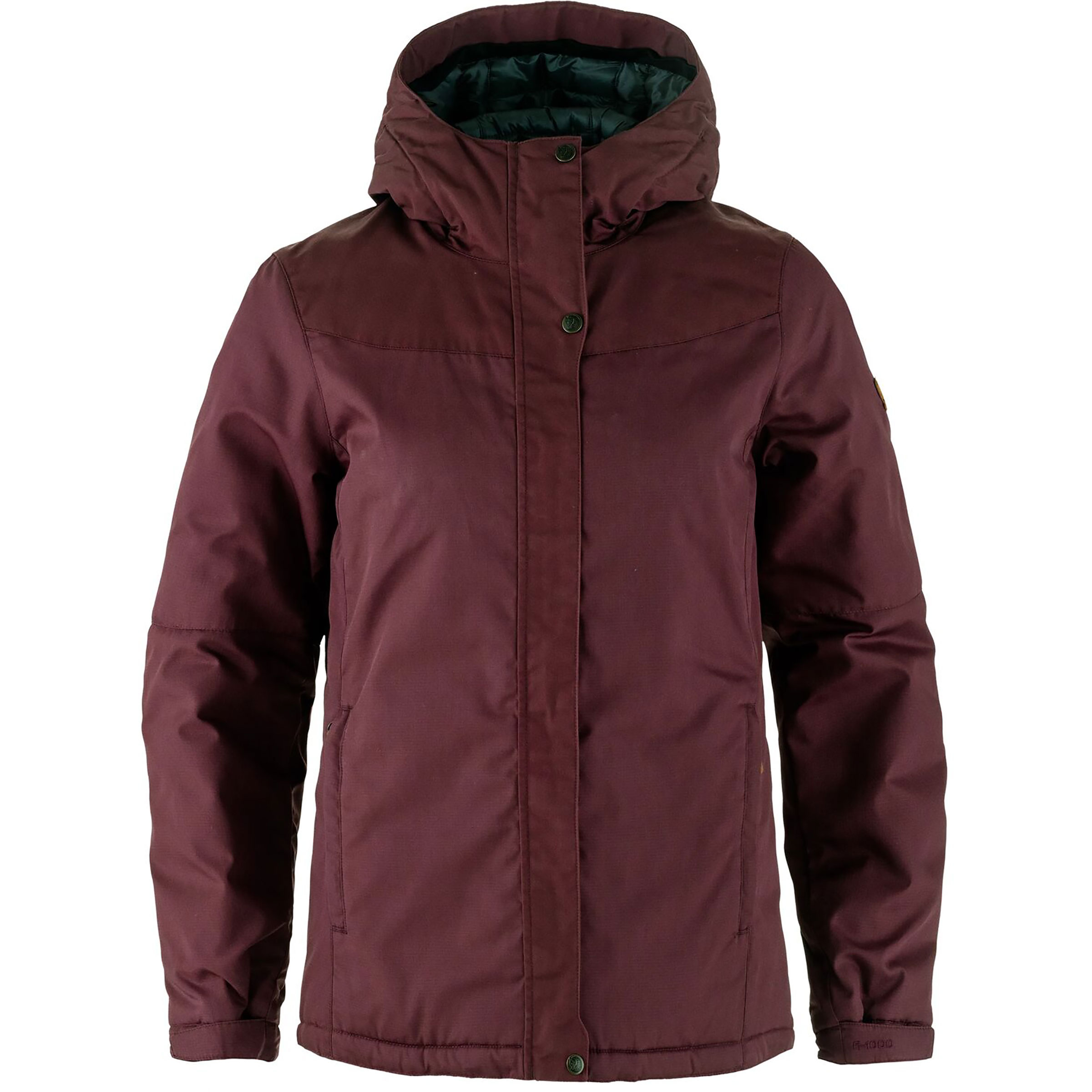 Fjällräven Stina Padded Damen Isolationsjacke rot Größe M Lifestyle Wasserabweisend Wasserabweisend