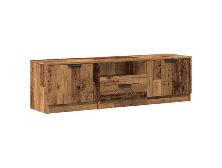 Makastle TV-Schrank Altholz-Optik 140x35x40 cm Holzwerkstoff