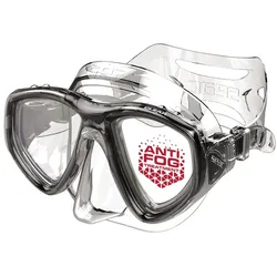 Seac Sub Tauchmaske CLEAR - antifog - Transparent/Schwarz