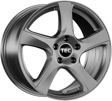 TEC Speedwheels As5 Gun Metal 7x17 ET 35 5/112 Alufelge Grau