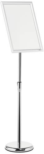 Durable 479923 Info-Bodenständer mit Aluminium Klapprahmen 1 x DIN A3 250mm x 1290mm x 250mm 1St.