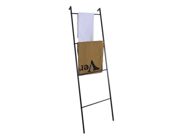 Handtuchleiter 170 cm schwarz