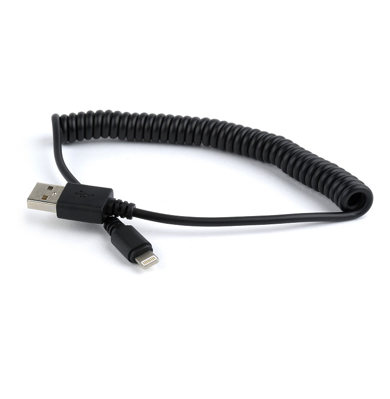 Gembird USB-Kabel Lightning gedreht iPhone 1.5m Kabel Digital/Daten 1,5 m USB (CC-LMAM-1.5M)