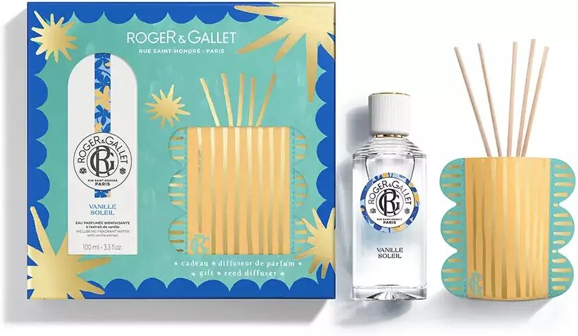 Roger & Gallet Vanille Soleil Perfumed Water Wellness Gift Set (2