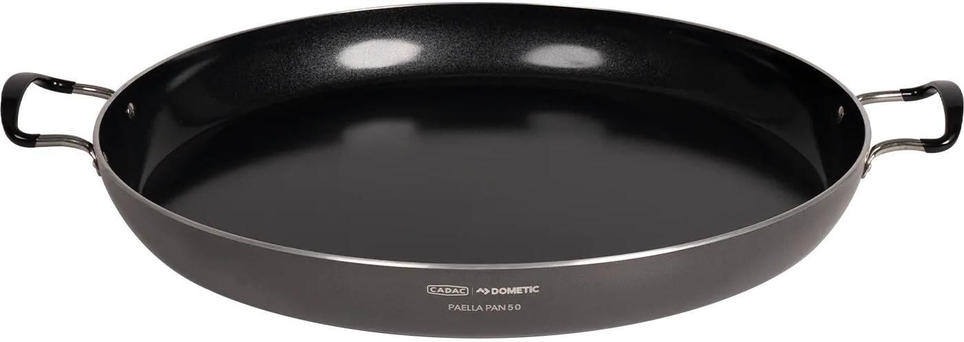 Grillpfanne "Paella Pan 50", schwarz, H:6,5cm Ø:49cm, Pfannen, Grillpfanne schwarz Ø 49cm + Höhe 6,5cm