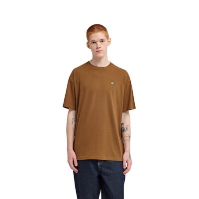 T-Shirt ELEMENT "Summit", Herren, Gr. M, braun (sepia), Obermaterial: 100% Baumwolle., Shirts T-Shirt