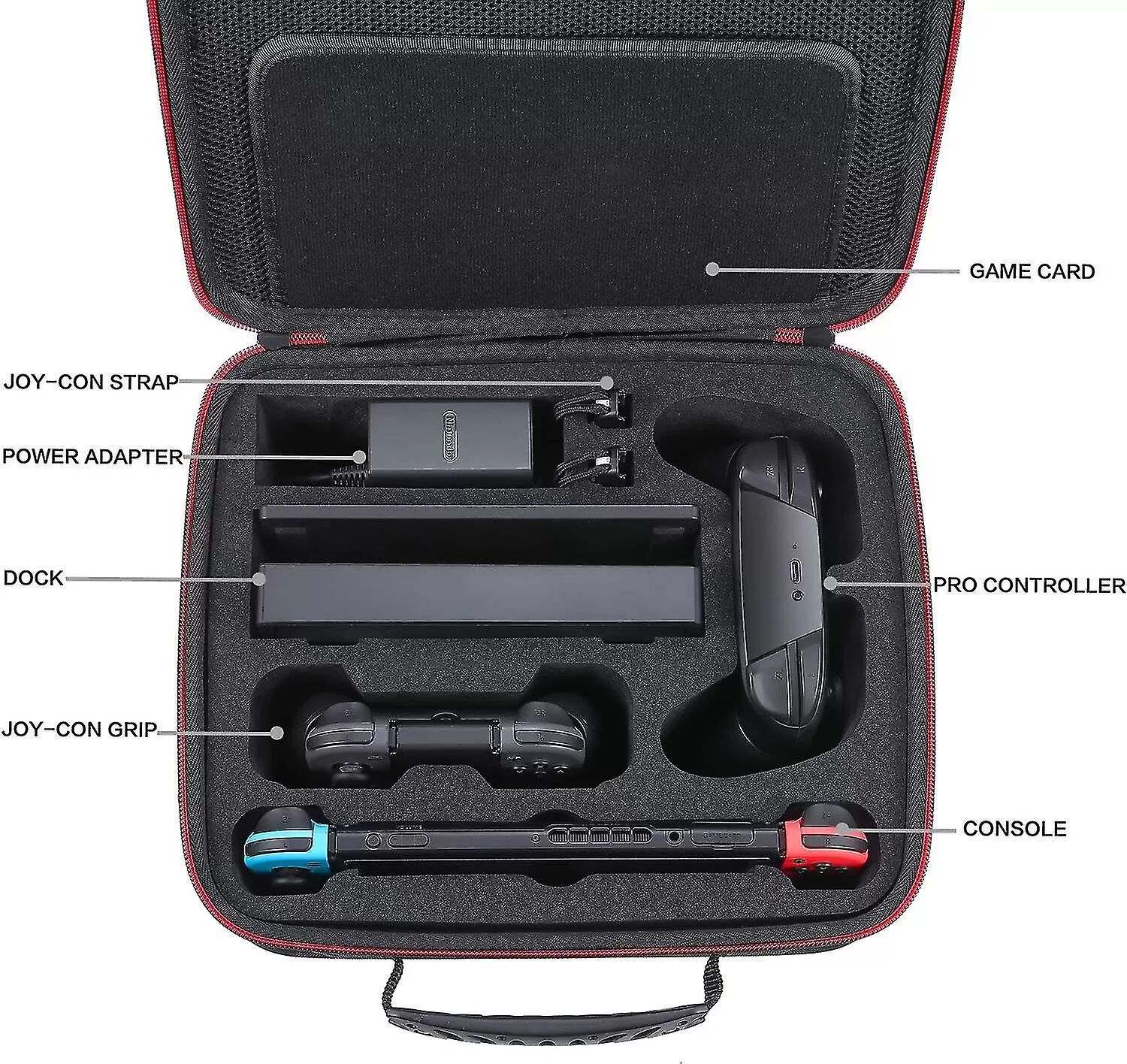 INF Nintendo Switch Koffer - Travel Case