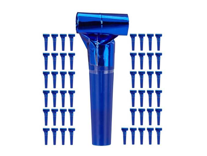 Relaxdays Lot de 150 sans-gênes bleus