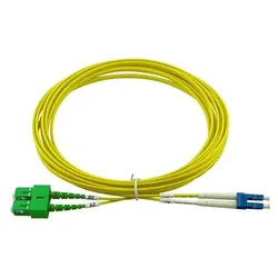 BlueOptics LWL Patchkabel Duplex LC-UPC / SC-APC SM OS2 1,0m