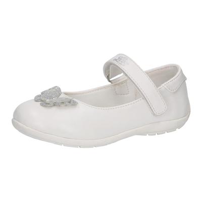 Ballerina LICO "Ballerina Nerina V", Mädchen, Gr. 31, Textil, weiß, Synthetik, Schuhe Ballerina