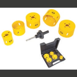 C.K 424044 Lochsägen-Set 6teilig 38 mm, 40 mm, 65 mm, 67 mm, 68 mm 1 Set