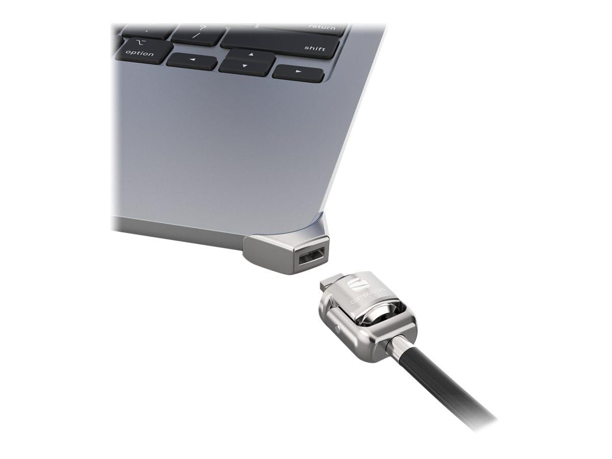 Maclocks Compulocks Sicherheitsschlossadapter mit Schlüssel-Kabelschloss MBALDG04KL