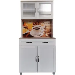 HTI-Living Küchenbuffet 1 Schublade Blanca Bistro