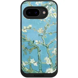 Nivocase Handyhülle für Google Pixel 9a Hülle NIVOpure Case Schwarz Kunst Malerei Vincent Van Gogh (Google Pixel 9a), Smartphone Hülle, Schwarz