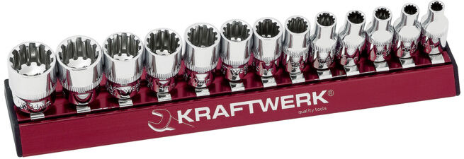 Kraftwerk COMBI-Set de douilles MAGALU 1/4
