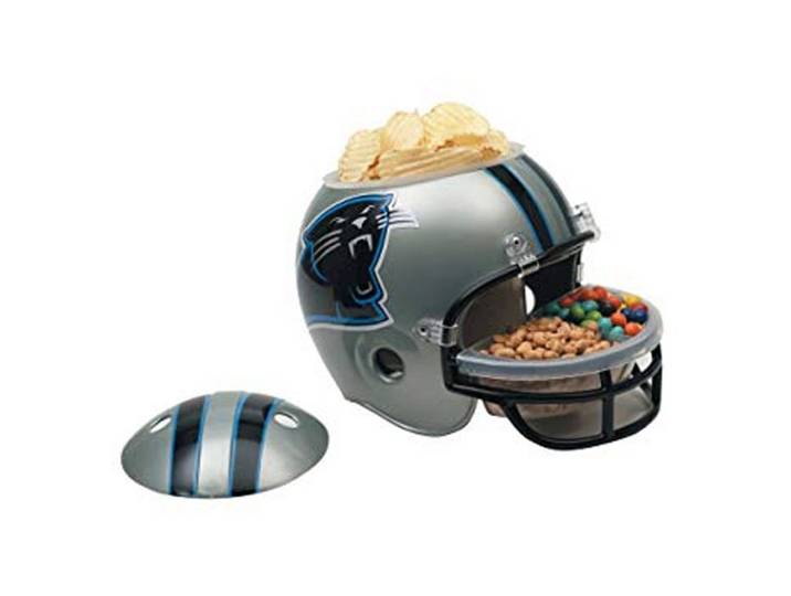 Carolina Panthers Snackschale Snack Helm, Kunststoff, original Größe