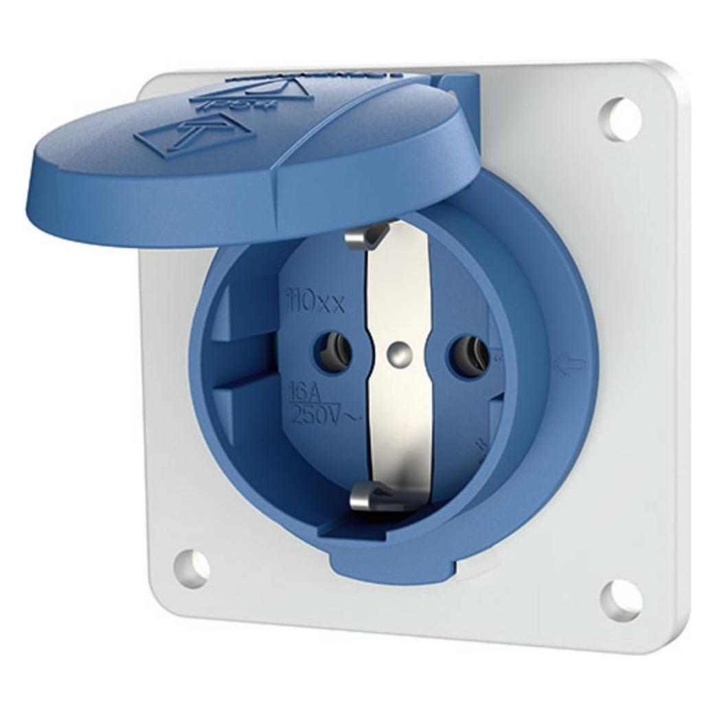 Mennekes 11031F SCHUKO blau IP54 BL 16A2p+E 230V (11031F)