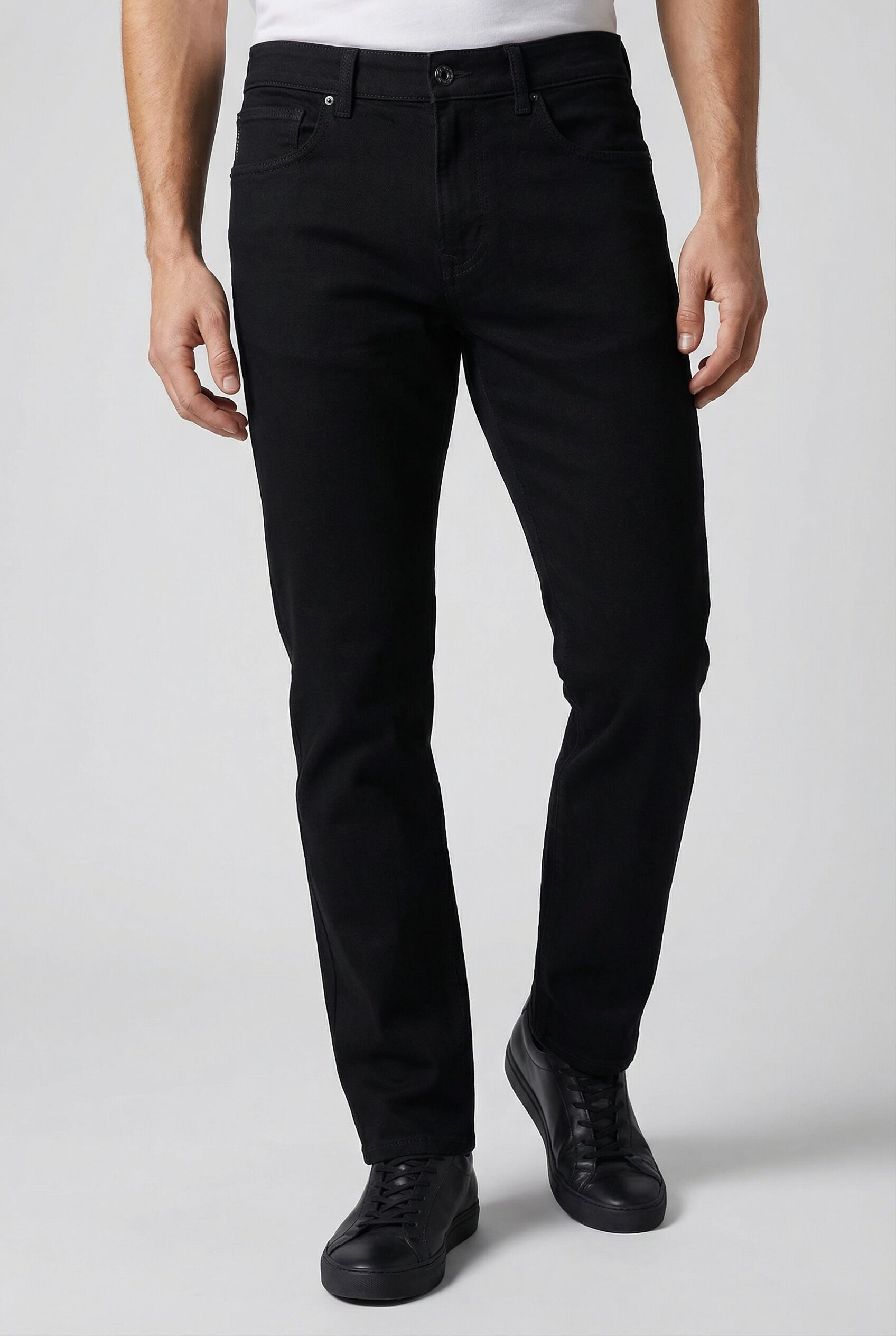 Straight-Jeans PEPE JEANS "CASH", Herren, Gr. 32, Länge 32, schwarz, Denim/Jeans, Obermaterial: 98% Baumwolle, 2% Elasthan, normal lang, Jeans Straight-Jeans, Regular Waist schwarz 32, Länge 32