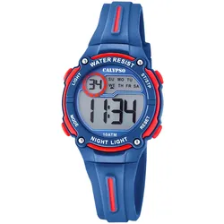 Calypso K6068/4 Kinder- und Jugenduhr Digital Blau/Rot