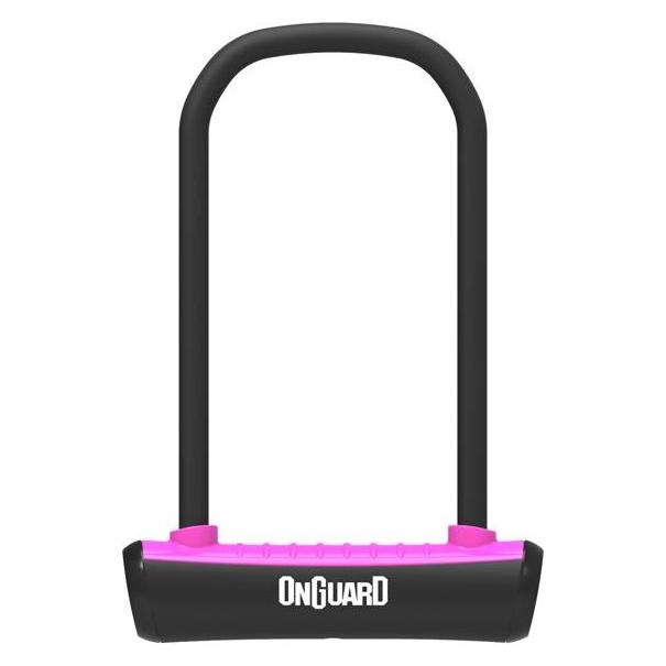 Onguard Fahrradschloss NEON 8152PN U-SCHLOSS - 115 mm 292 mm - Griff + 2 x rosa Schlüssel (N (ONG-8152PN)